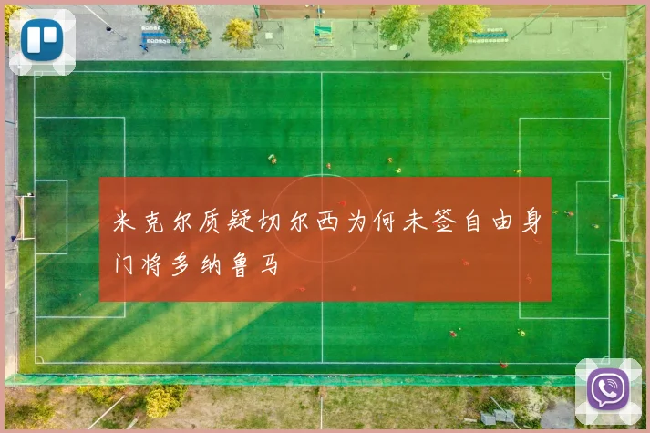 米克尔质疑切尔西为何未签自由身门将多纳鲁马